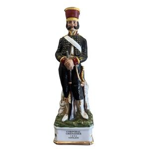 Arnart Imports Corporal Grenadier Napoleon 1806 Grenadier Spirits Decanter Empty